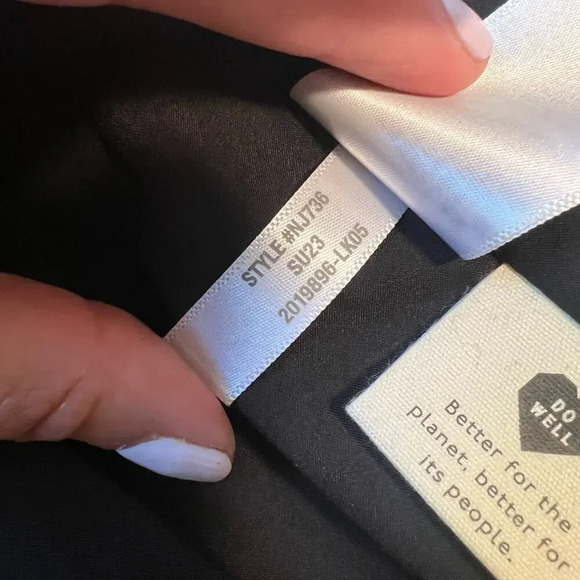 MADEWELL The Relaxed Blazer NWT in Soft Drape True Black Oversized Drape… - Picture 9 of 9
